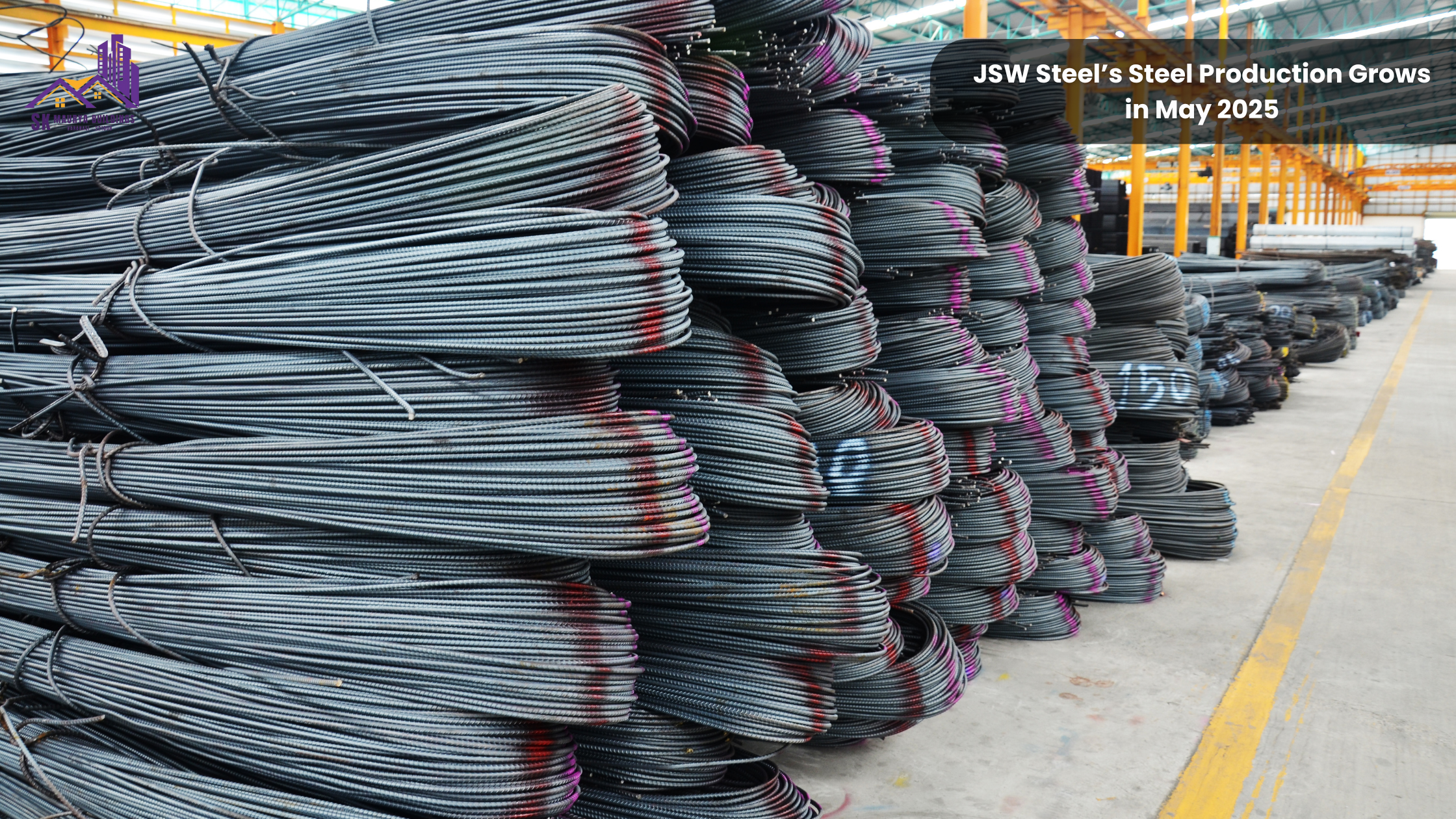 JSW Steel’s Steel Production Grows in May 2025