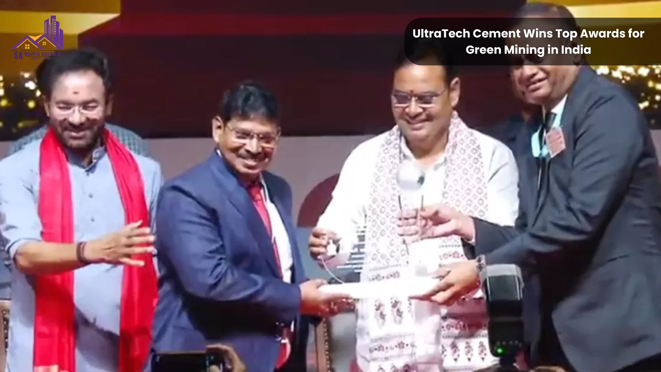 UltraTech Cement Wins Top Awards for Green Mining in India
