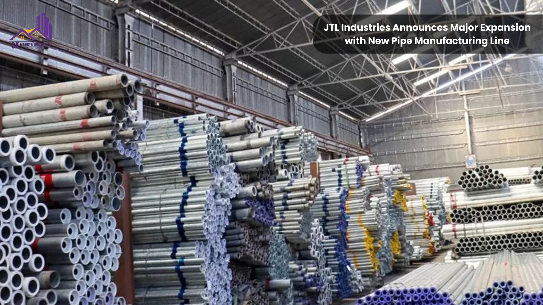 JTL Industries Announces Major Expansion with New Pipe Manufacturing Line