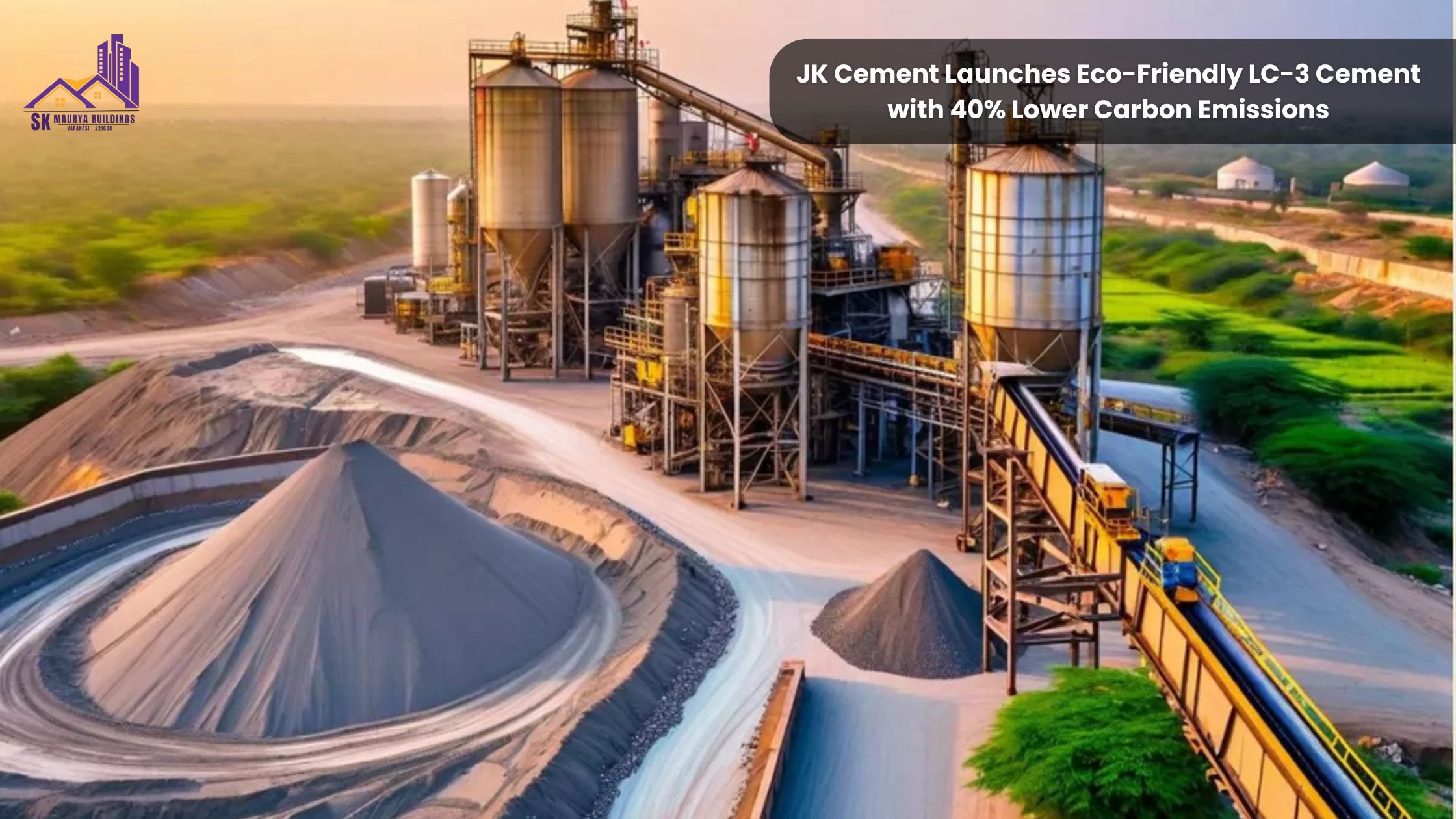 JK Cement Launches Eco-Friendly LC-3 Cement with 40% Lower Carbon Emissions